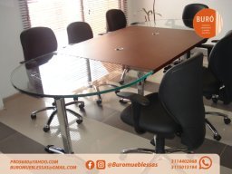 mesas de juntas mobiliario para oficina